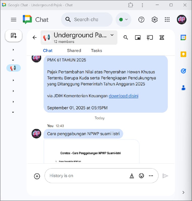 update peraturan langsung dari Kemenkeu